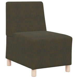 vidaXL | Chaise de canapé | avec coussin vert 55 x 74 x 82 cm en similicuir suédé