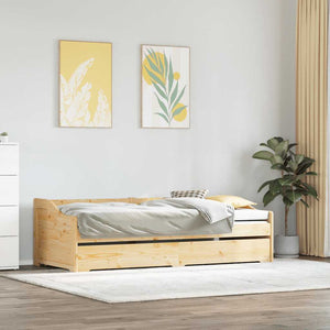 Ausziehbares Tagesbett IRUN 90x200cm