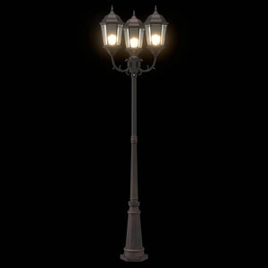 Bronze Gartenleuchte Vintage 235cm