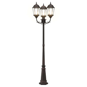 Bronze Gartenleuchte Vintage 235cm