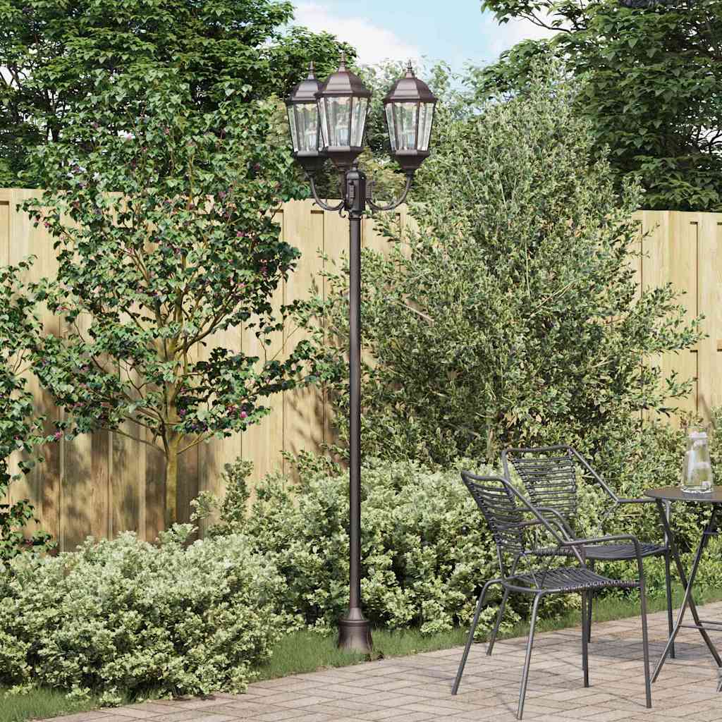 Bronze Gartenleuchte 241cm
