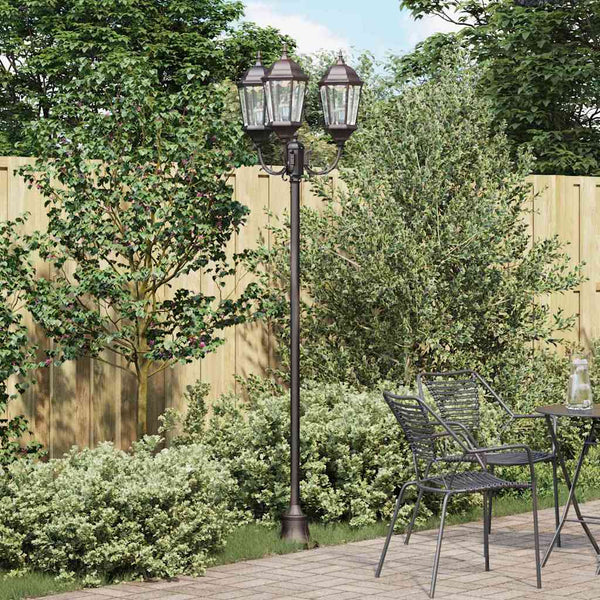 Bronze Gartenleuchte 241cm