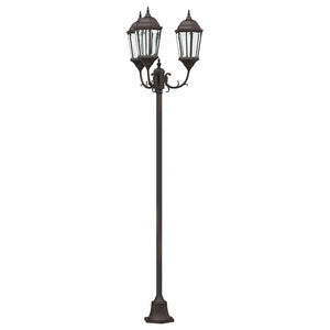 Bronze Gartenleuchte 241cm