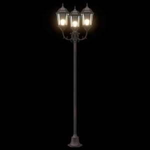 Bronze Gartenleuchte 241cm