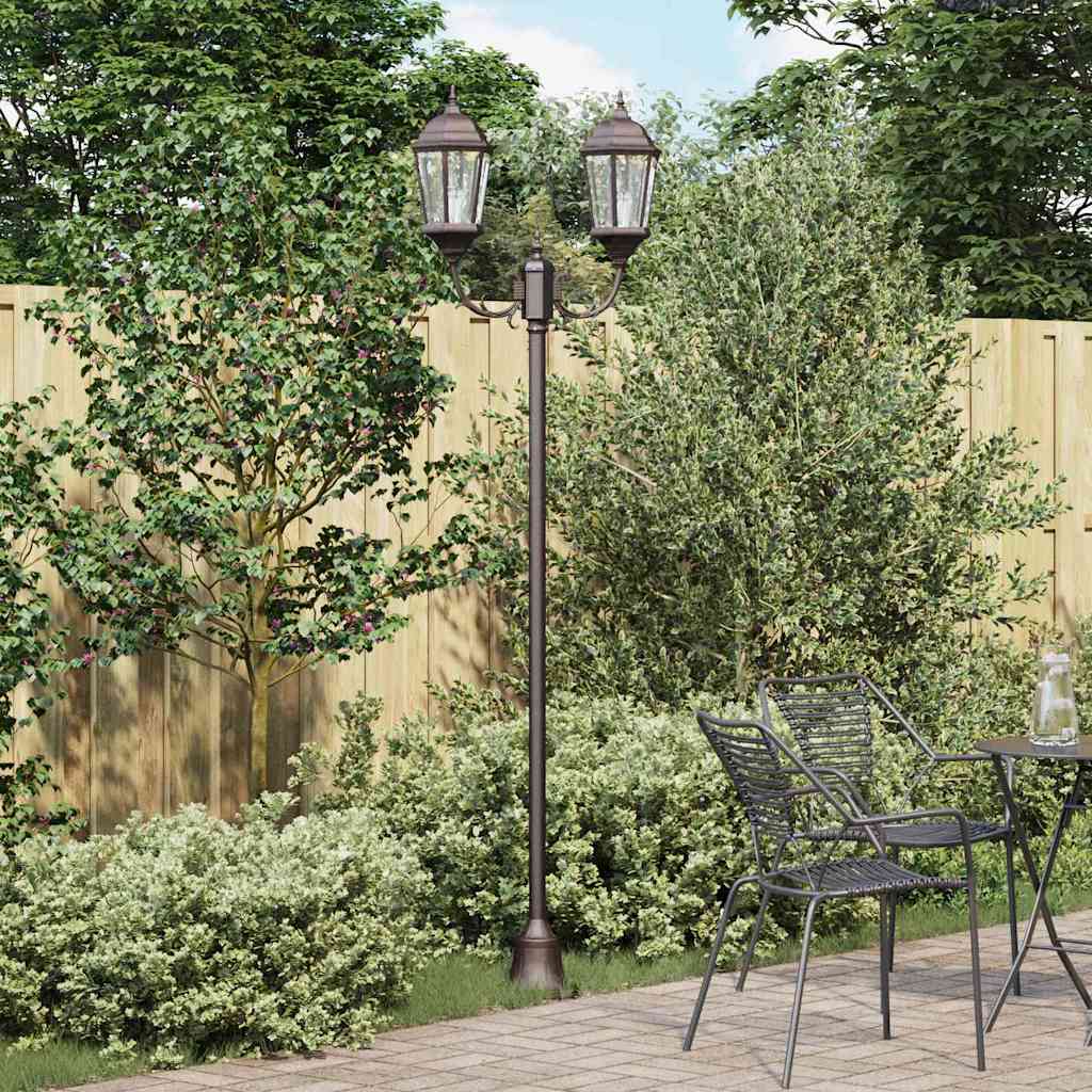 Bronze Gartenleuchte 235cm