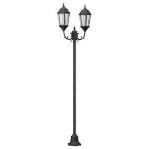 Bronze Gartenleuchte 235cm