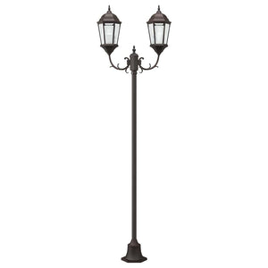 Bronze Gartenleuchte 235cm