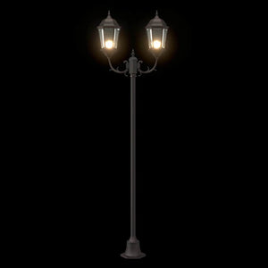 Bronze Gartenleuchte 235cm