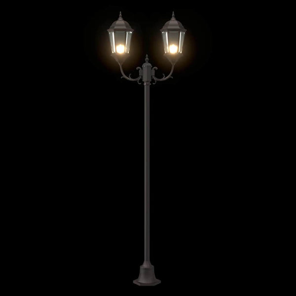 Bronze Gartenleuchte 235cm