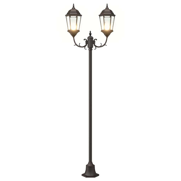 Bronze Gartenleuchte 235cm