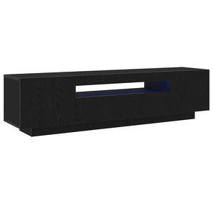 Schwarzer TV-Schrank 160 cm