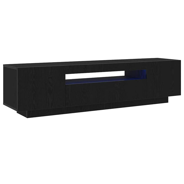 Schwarzer TV-Schrank 160 cm