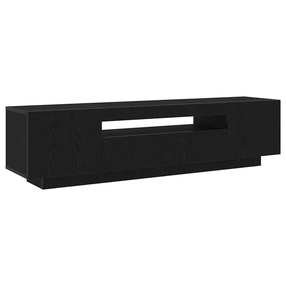Schwarzer TV-Schrank 160 cm