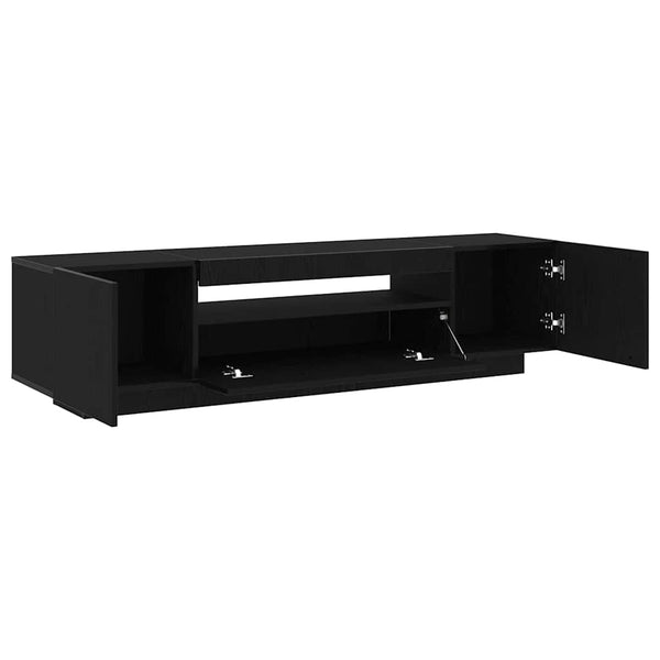 Schwarzer TV-Schrank 160 cm