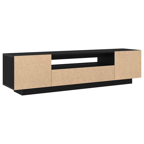 Schwarzer TV-Schrank 160 cm