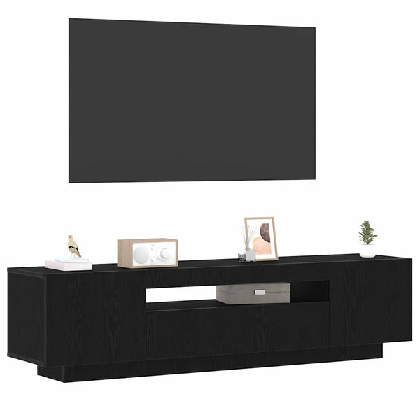 Schwarzer TV-Schrank 160 cm