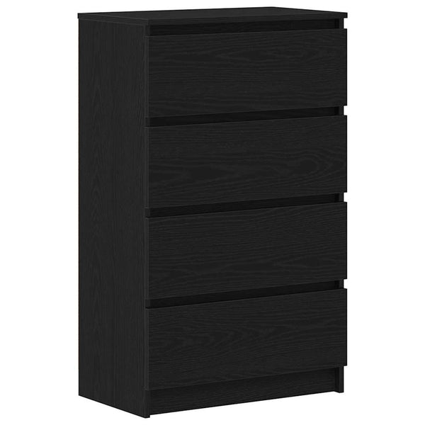 Sideboard Schwarz Eichenoptik 60 cm