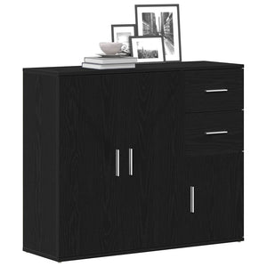 Sideboard Schwarze Eiche 91 cm