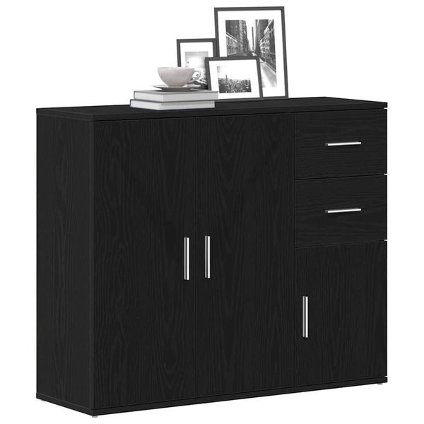 Sideboard Schwarze Eiche 91 cm