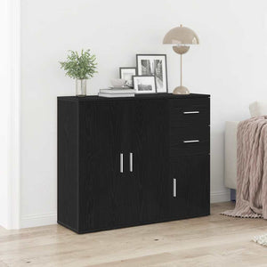 Sideboard Schwarze Eiche 91 cm