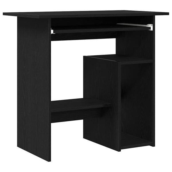 Schreibtisch Schwarz Eiche 80x45 cm