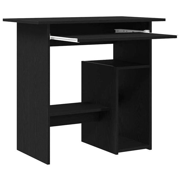 Schreibtisch Schwarz Eiche 80x45 cm