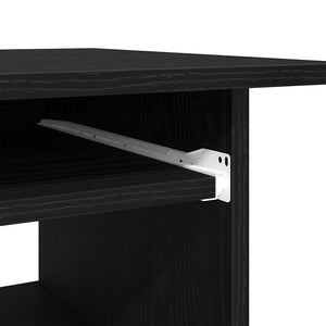 Schreibtisch Schwarz Eiche 80x45 cm