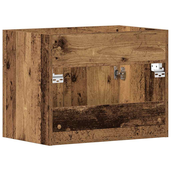 Waschbeckenunterschrank Altholz 60 cm