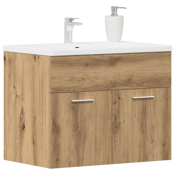 Waschbeckenunterschrank Artisan Eiche 60x38,5x46 cm