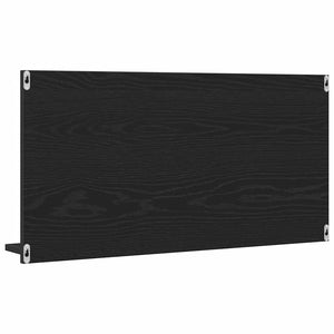 Badezimmer Spiegelschrank, Schwarze Eiche, 90cm