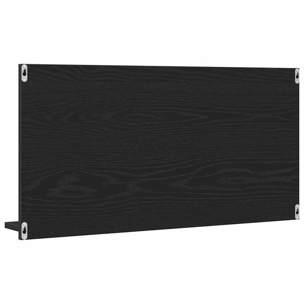 Badezimmer Spiegelschrank, Schwarze Eiche, 90cm