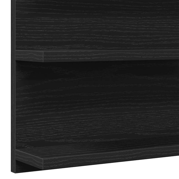 Badezimmer Spiegelschrank, Schwarze Eiche, 90cm