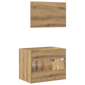 2-tlg. Badmöbel-Set Artisan Eiche