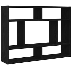 Wandregal Schwarze Eiche 75 cm