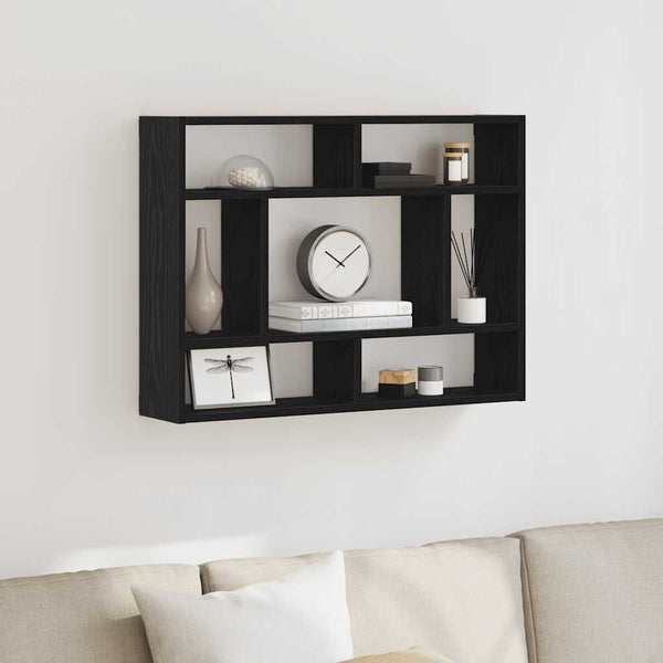 Wandregal Schwarze Eiche 75 cm