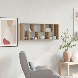 Wandregal Artisan Eiche 36x16x90 cm