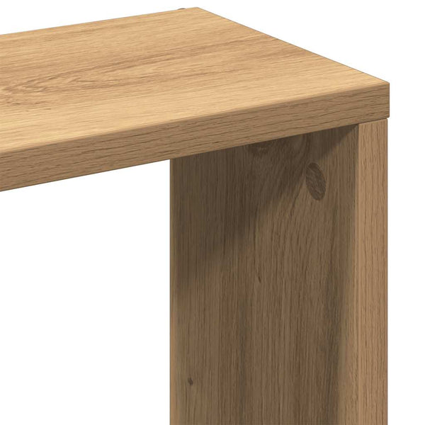 Wandregal Artisan Eiche 36x16x90 cm