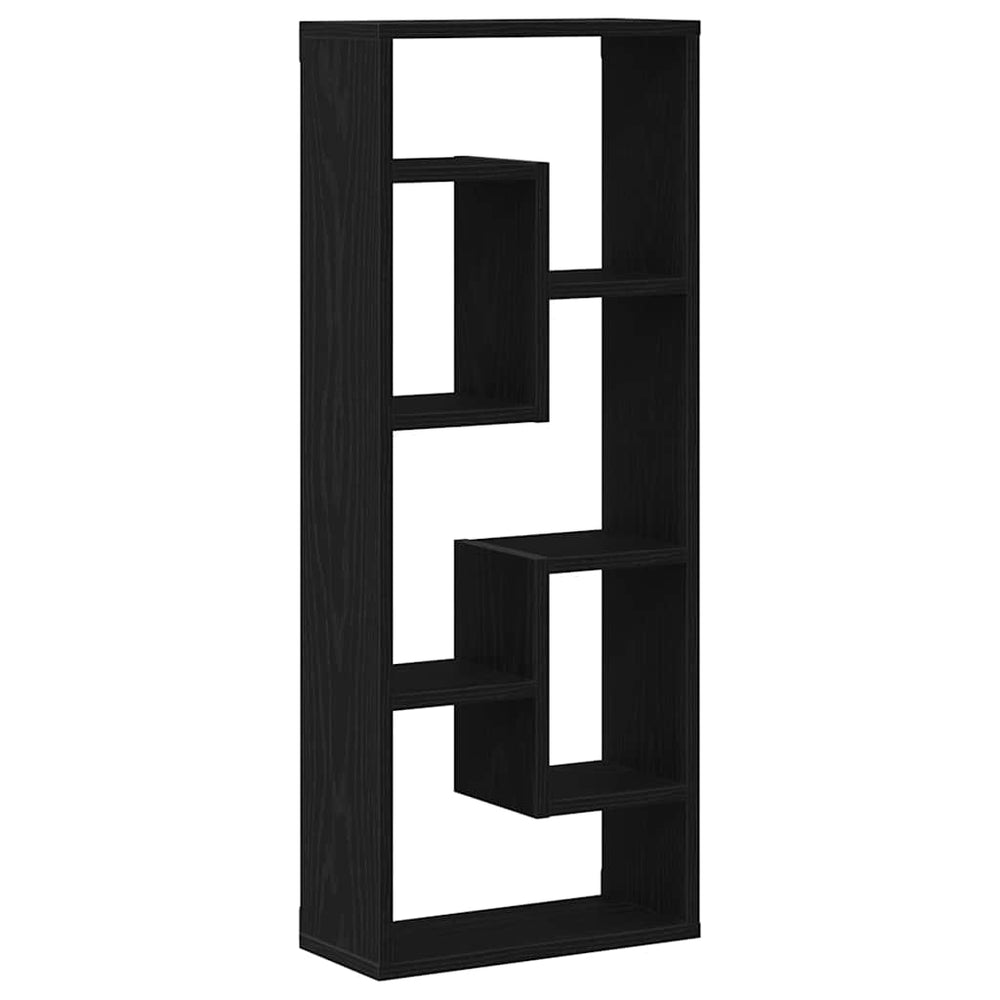 Wandregal Schwarze Eiche 36x16x90 cm