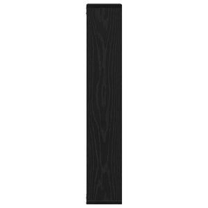 Wandregal Schwarze Eiche 36x16x90 cm