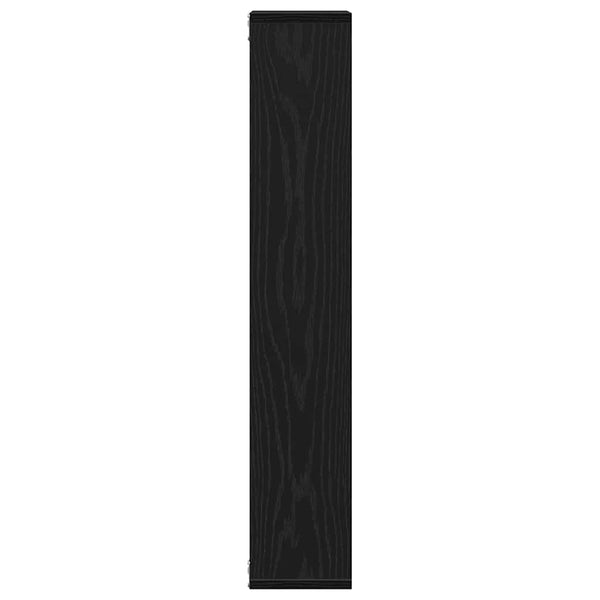 Wandregal Schwarze Eiche 36x16x90 cm