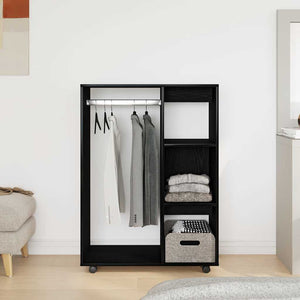 Kleiderschrank Schwarze Eiche 80x40x110cm