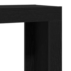 Satztische 3er Set Schwarz Eiche Optik