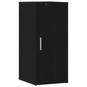 Schuhschrank Schwarz Eichen-Optik