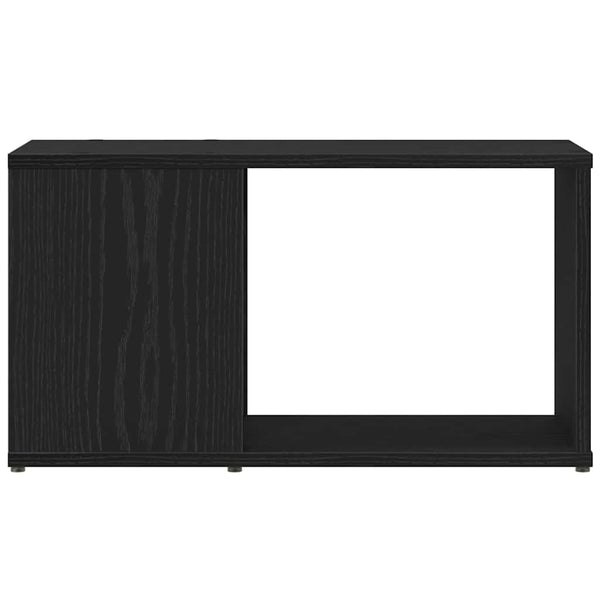 Schwarzer TV-Schrank in Eichenoptik, 60 cm