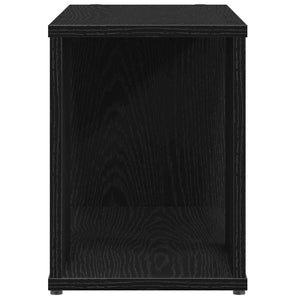 Schwarzer TV-Schrank in Eichenoptik, 60 cm