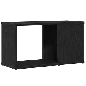 Schwarzer TV-Schrank in Eichenoptik, 60 cm
