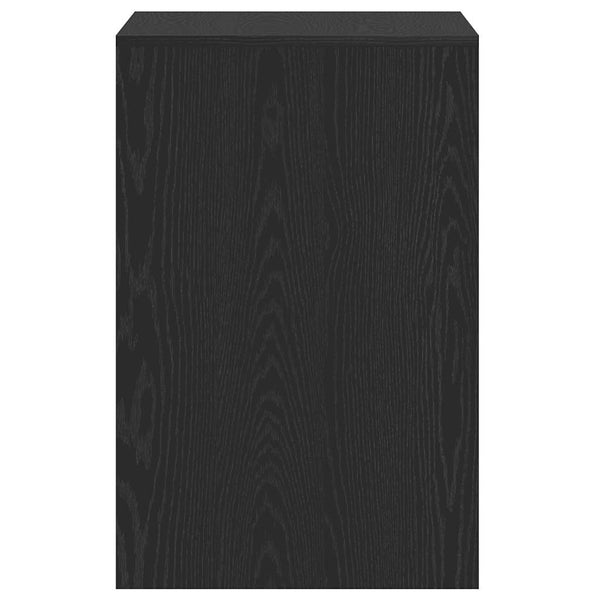 Schreibtisch Schwarz Eichenoptik, 101 cm