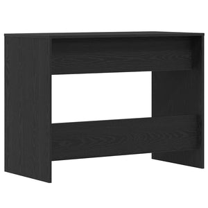 Schreibtisch Schwarz Eichenoptik, 101 cm