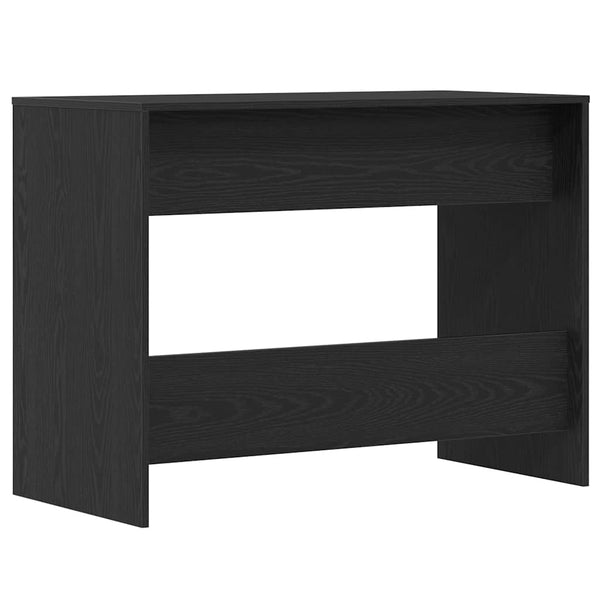 Schreibtisch Schwarz Eichenoptik, 101 cm