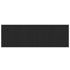 Bettkopfteil 160 cm Schwarz Eiche